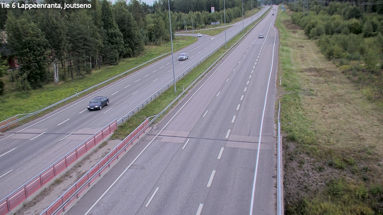 Weather Camera Image Road 6 Lappeenranta, Joutseno, Lappeenranta, Etelä-Karjala