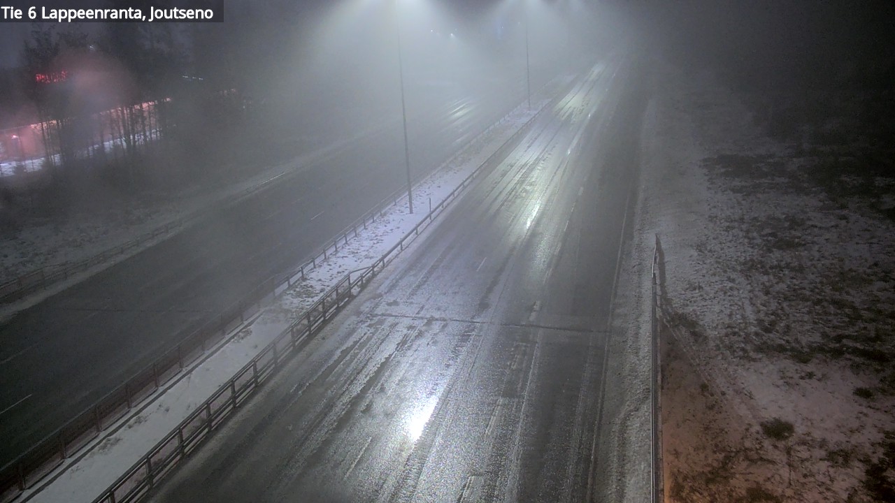 Weather Camera Image Väg 6 Villmanstrand, jotseno, Lappeenranta, Etelä-Karjala