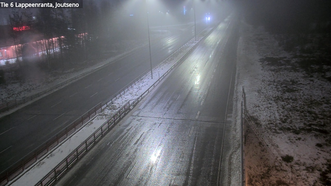 Weather Camera Image Väg 6 Villmanstrand, jotseno, Lappeenranta, Etelä-Karjala