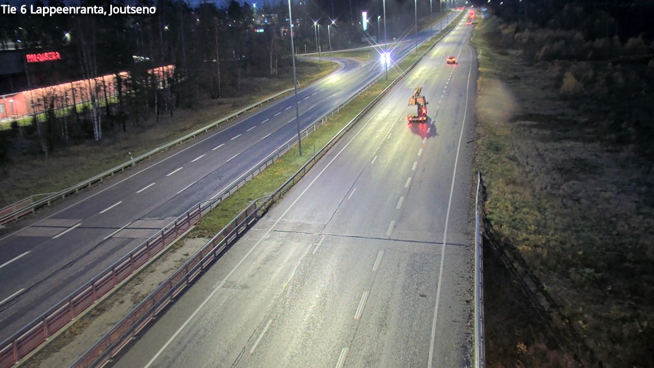 Weather Camera Image Road 6 Lappeenranta, Joutseno, Lappeenranta, Etelä-Karjala