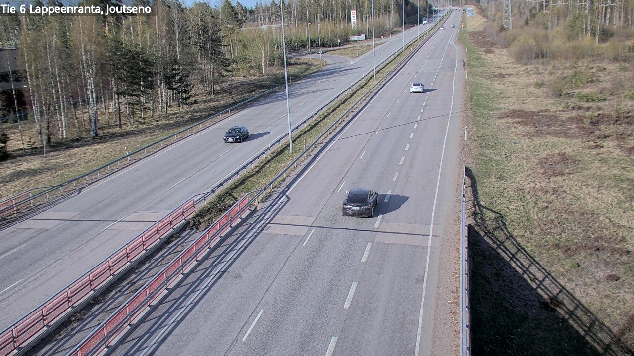 Weather Camera Image Väg 6 Villmanstrand, jotseno, Lappeenranta, Etelä-Karjala