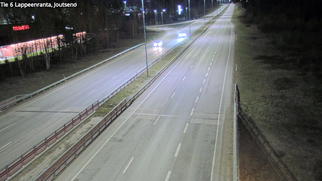 Weather Camera Image Road 6 Lappeenranta, Joutseno, Lappeenranta, Etelä-Karjala