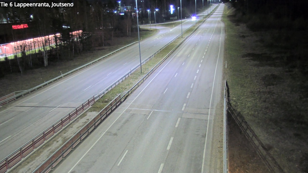 Weather Camera Image Road 6 Lappeenranta, Joutseno, Lappeenranta, Etelä-Karjala