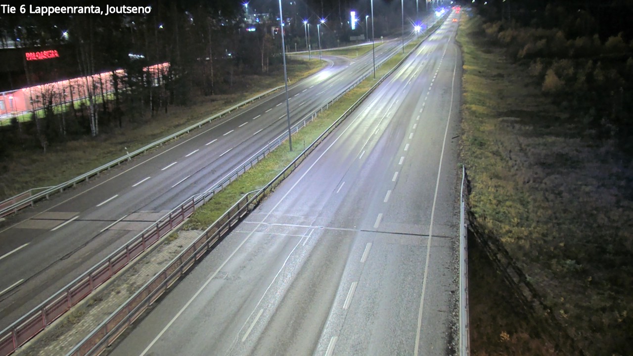 Weather Camera Image Väg 6 Villmanstrand, jotseno, Lappeenranta, Etelä-Karjala