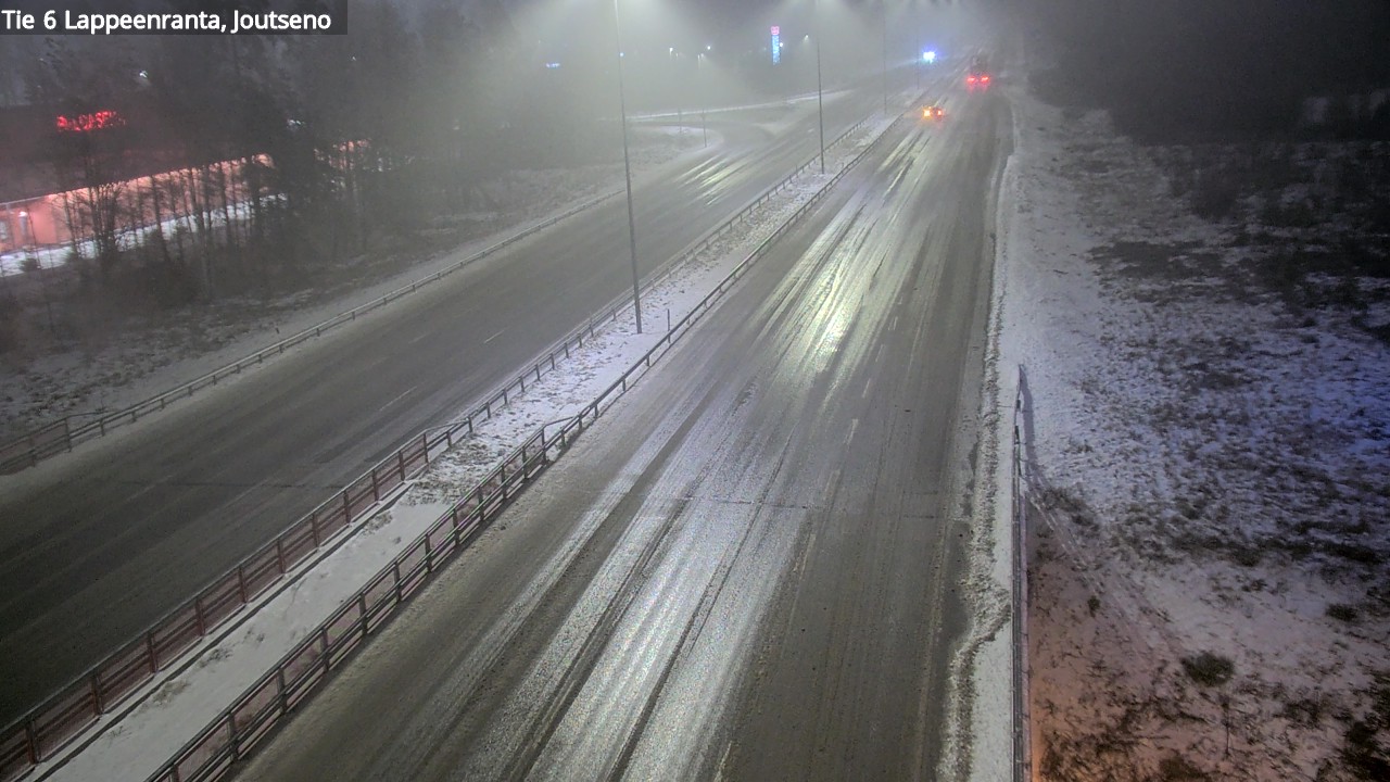 Weather Camera Image Väg 6 Villmanstrand, jotseno, Lappeenranta, Etelä-Karjala