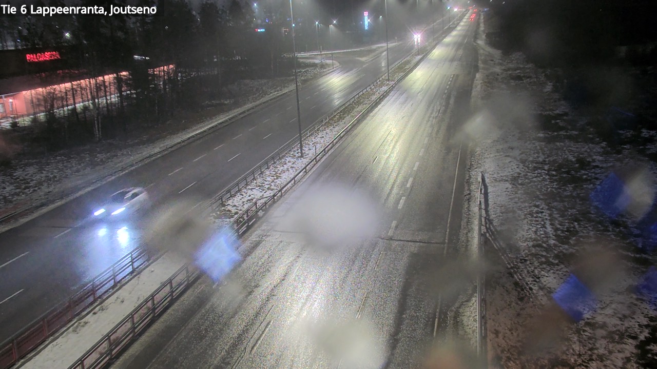 Weather Camera Image Väg 6 Villmanstrand, jotseno, Lappeenranta, Etelä-Karjala