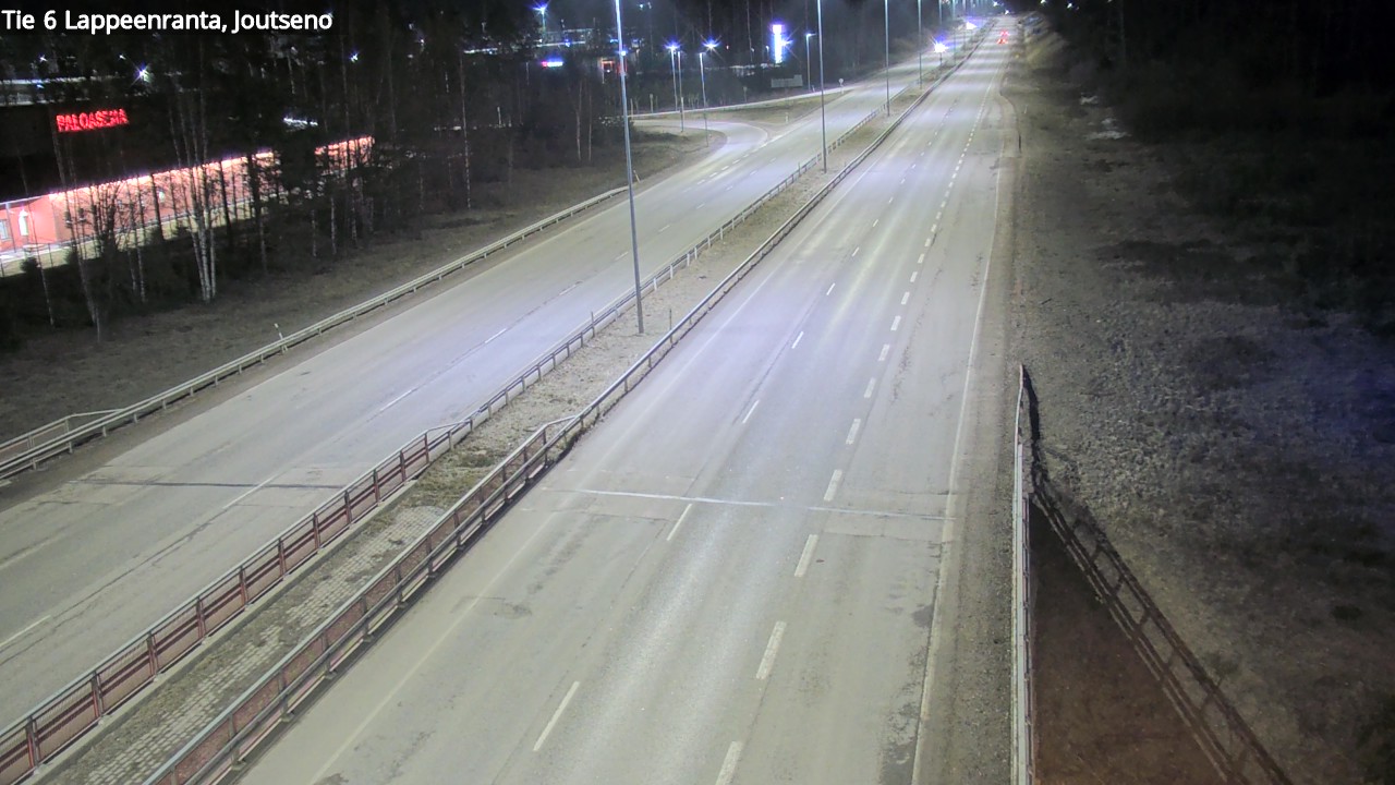 Weather Camera Image Road 6 Lappeenranta, Joutseno, Lappeenranta, Etelä-Karjala