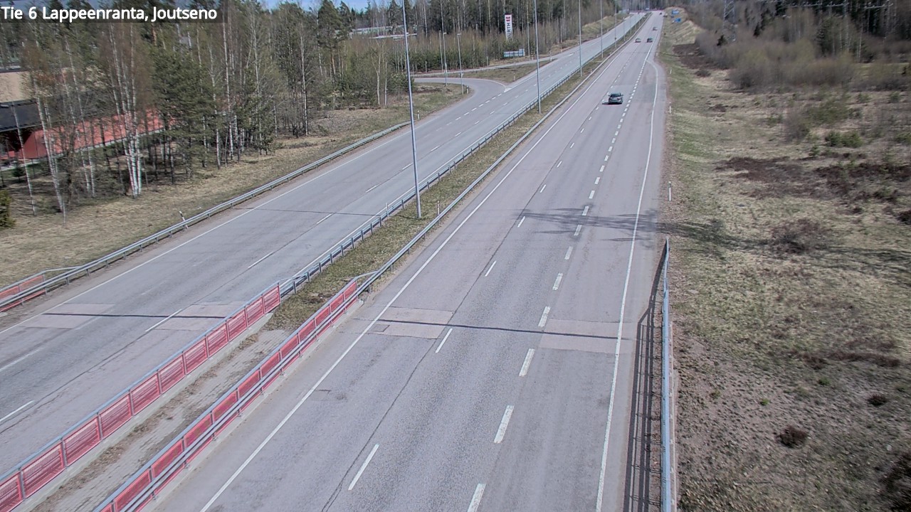 Weather Camera Image Väg 6 Villmanstrand, jotseno, Lappeenranta, Etelä-Karjala