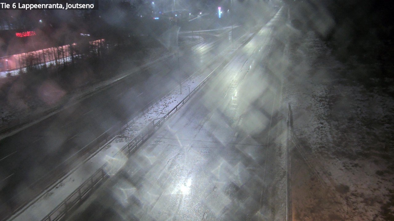 Weather Camera Image Väg 6 Villmanstrand, jotseno, Lappeenranta, Etelä-Karjala