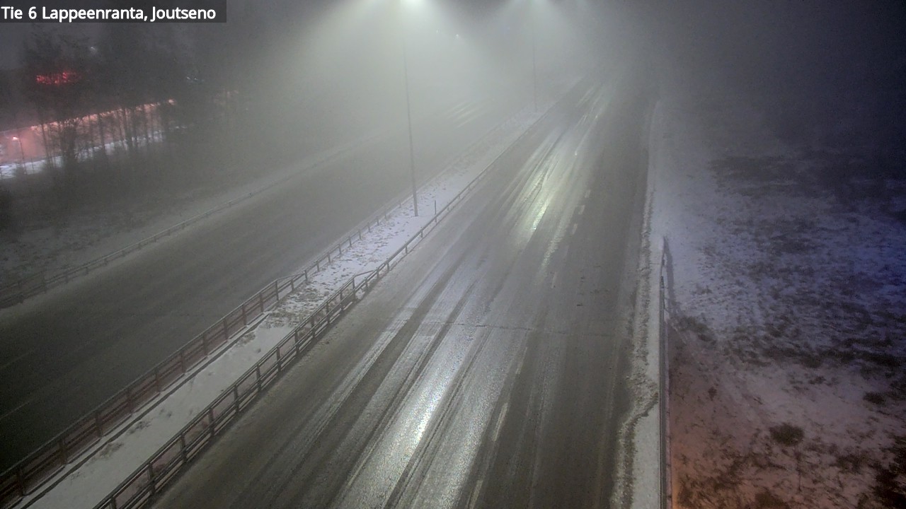 Weather Camera Image Väg 6 Villmanstrand, jotseno, Lappeenranta, Etelä-Karjala