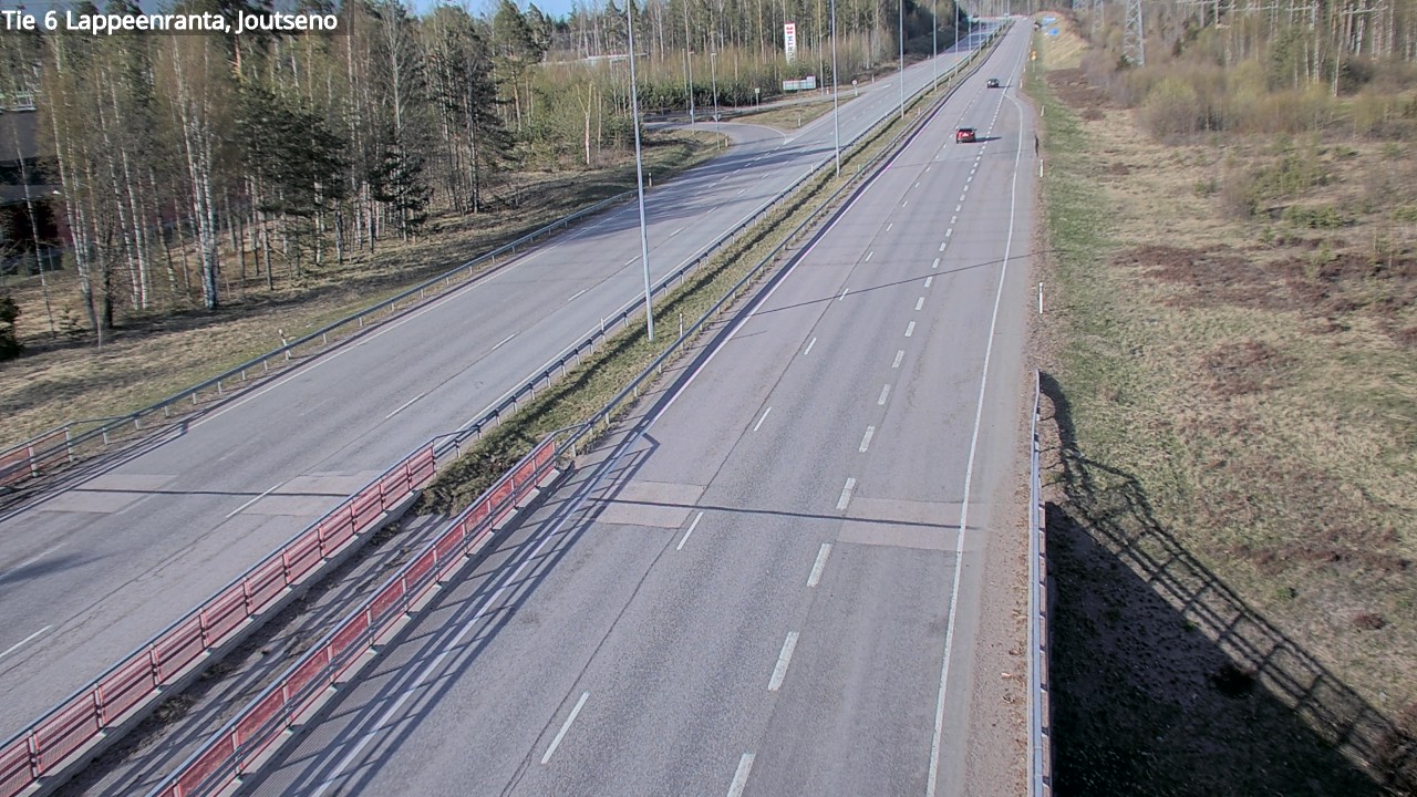 Weather Camera Image Väg 6 Villmanstrand, jotseno, Lappeenranta, Etelä-Karjala