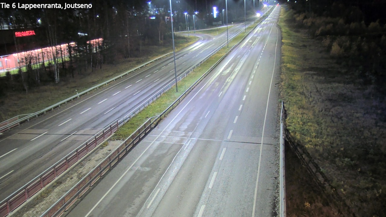 Weather Camera Image Väg 6 Villmanstrand, jotseno, Lappeenranta, Etelä-Karjala