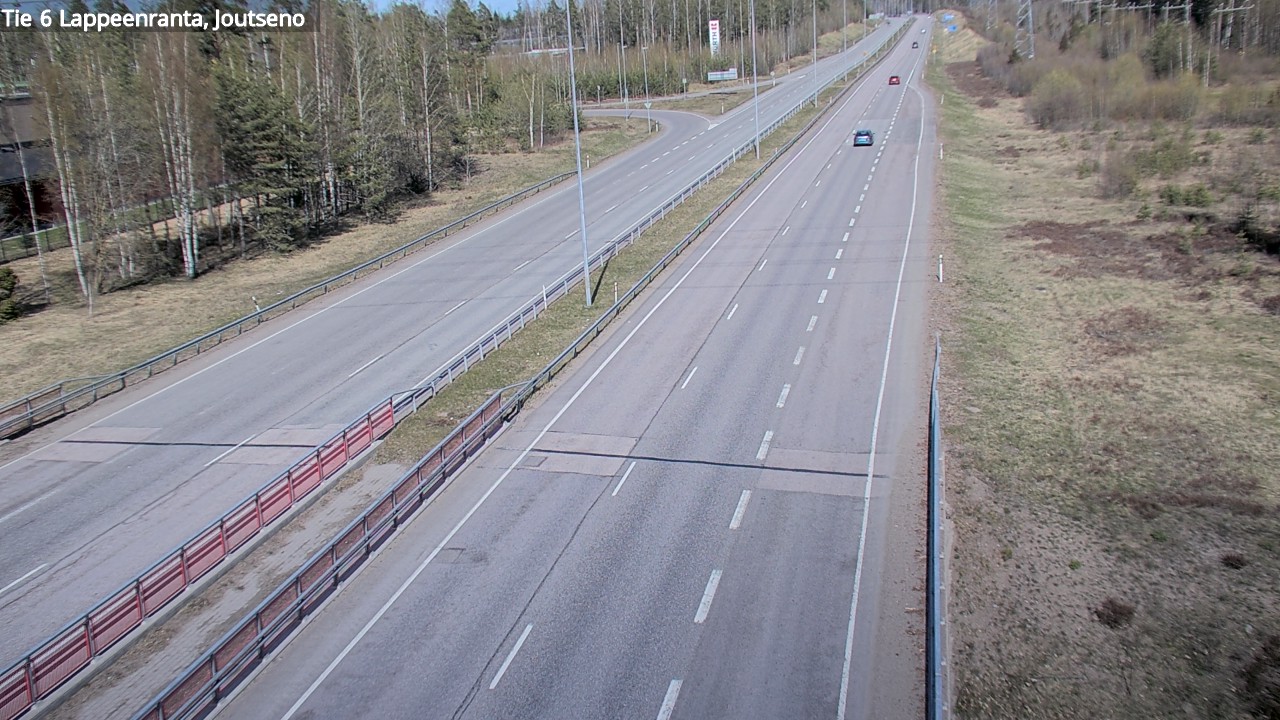 Weather Camera Image Väg 6 Villmanstrand, jotseno, Lappeenranta, Etelä-Karjala