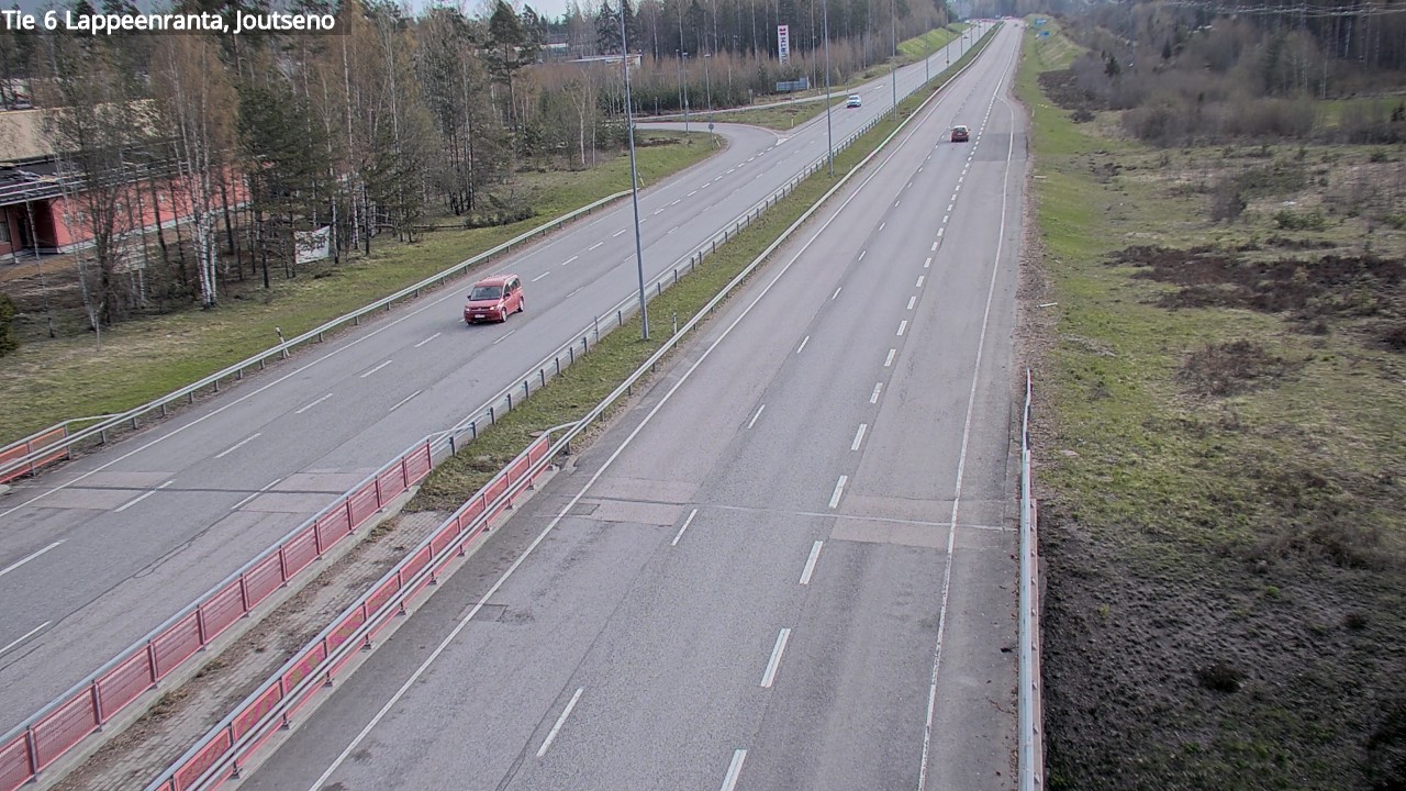 Weather Camera Image Road 6 Lappeenranta, Joutseno, Lappeenranta, Etelä-Karjala