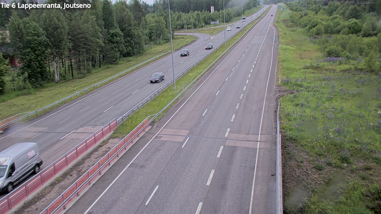 Weather Camera Image Väg 6 Villmanstrand, jotseno, Lappeenranta, Etelä-Karjala