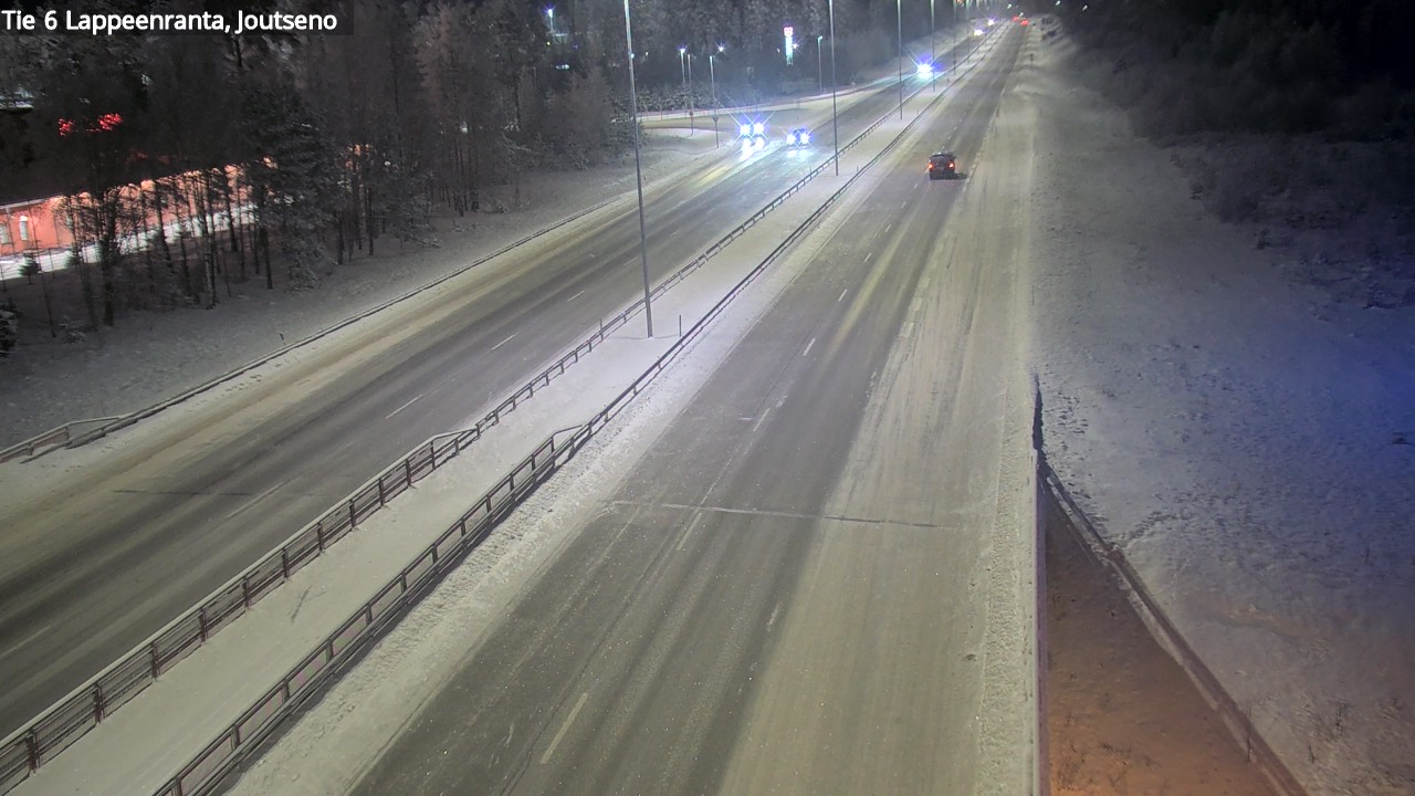 Weather Camera Image Road 6 Lappeenranta, Joutseno, Lappeenranta, Etelä-Karjala