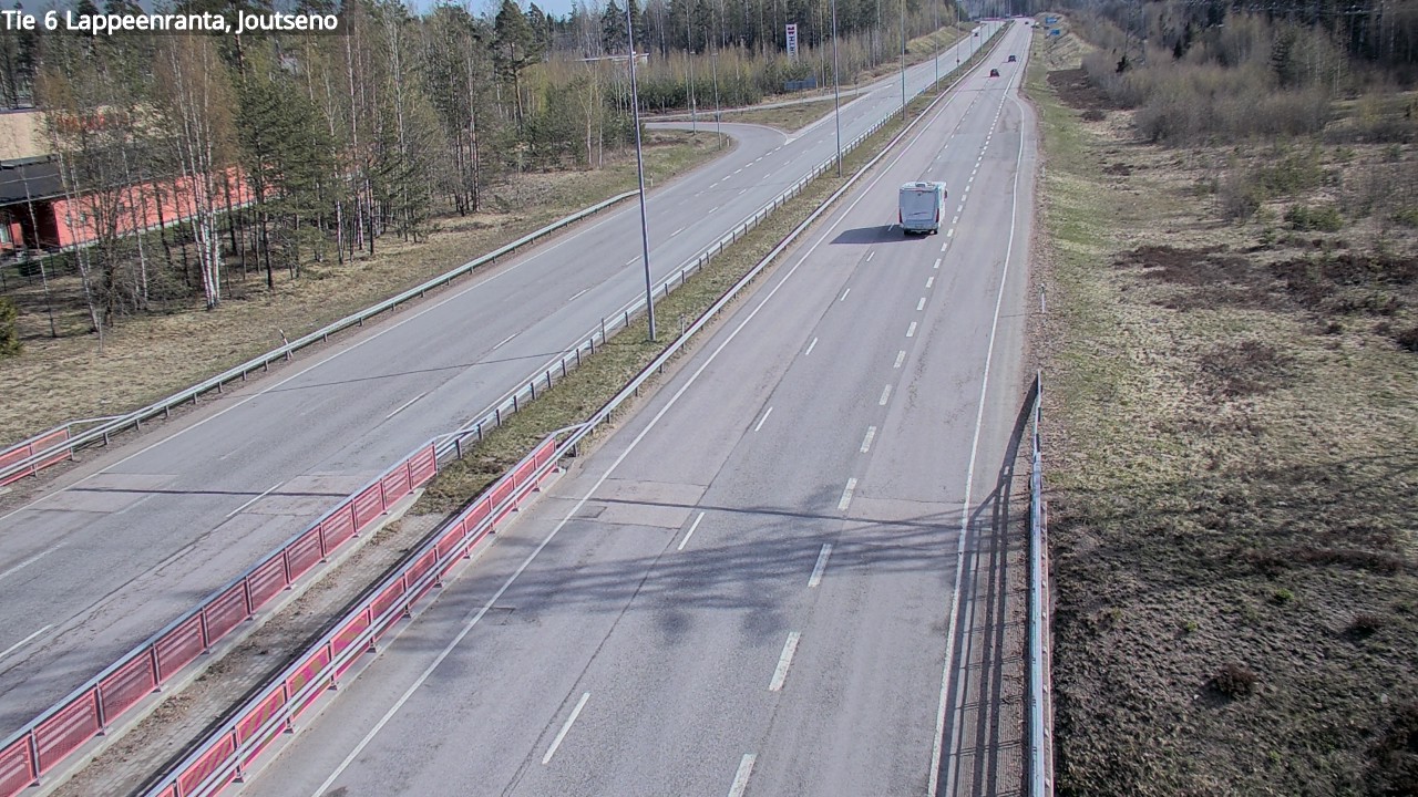 Weather Camera Image Väg 6 Villmanstrand, jotseno, Lappeenranta, Etelä-Karjala