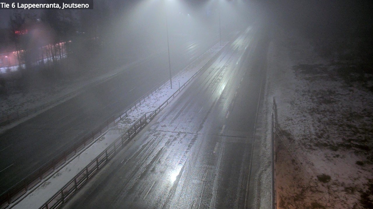Weather Camera Image Väg 6 Villmanstrand, jotseno, Lappeenranta, Etelä-Karjala