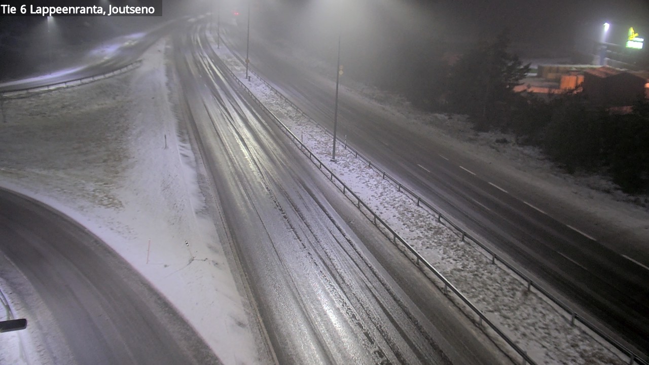 Weather Camera Image Road 6 Lappeenranta, Joutseno, Lappeenranta, Etelä-Karjala