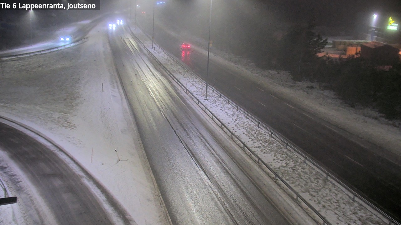 Weather Camera Image Road 6 Lappeenranta, Joutseno, Lappeenranta, Etelä-Karjala