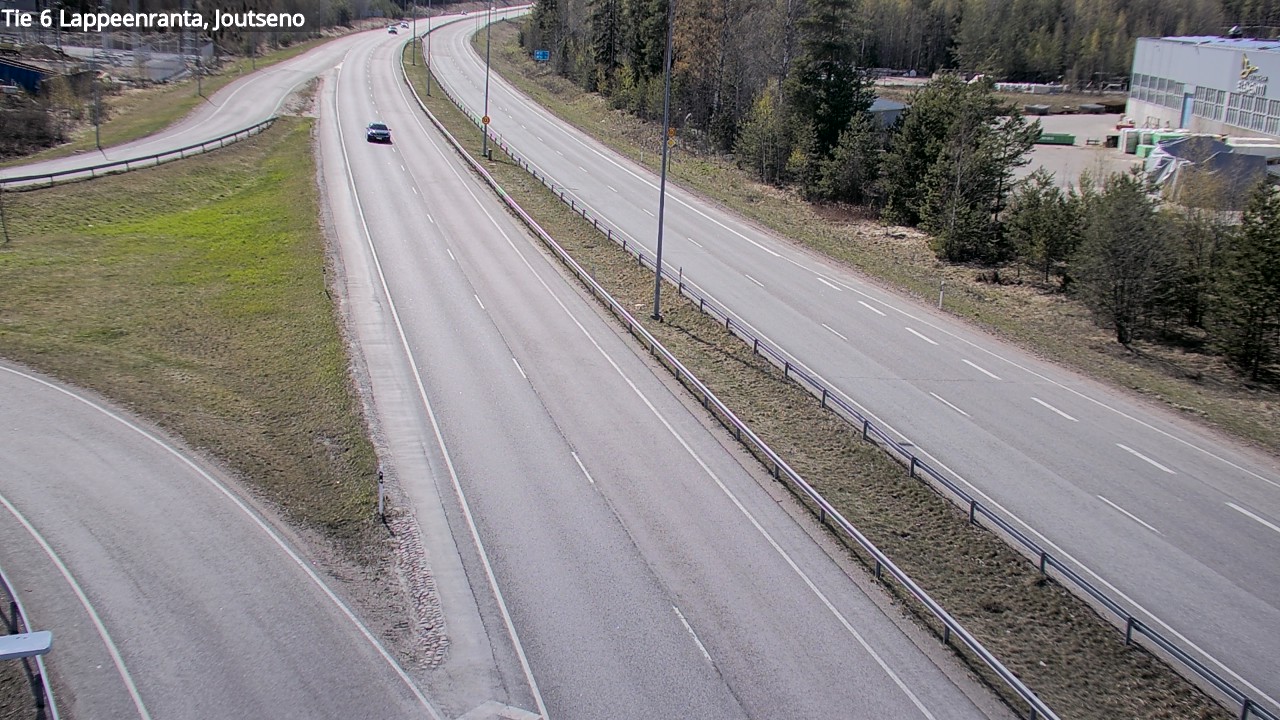 Weather Camera Image Väg 6 Villmanstrand, jotseno, Lappeenranta, Etelä-Karjala