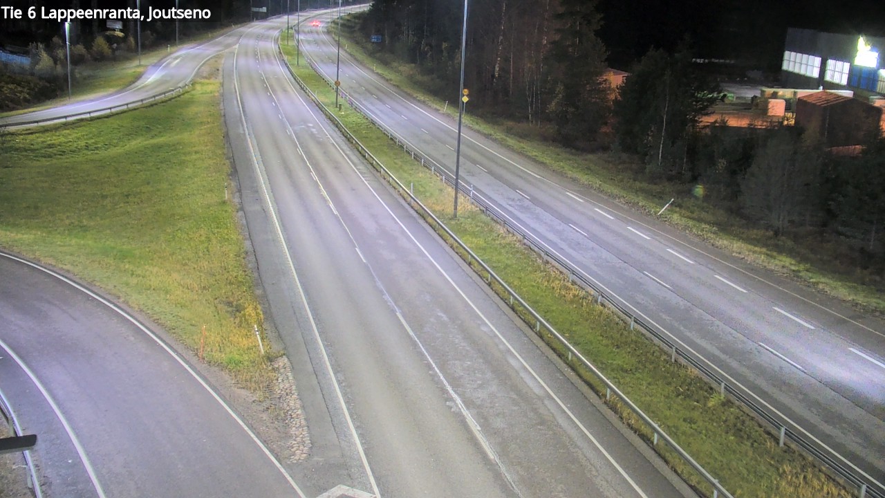 Weather Camera Image Road 6 Lappeenranta, Joutseno, Lappeenranta, Etelä-Karjala