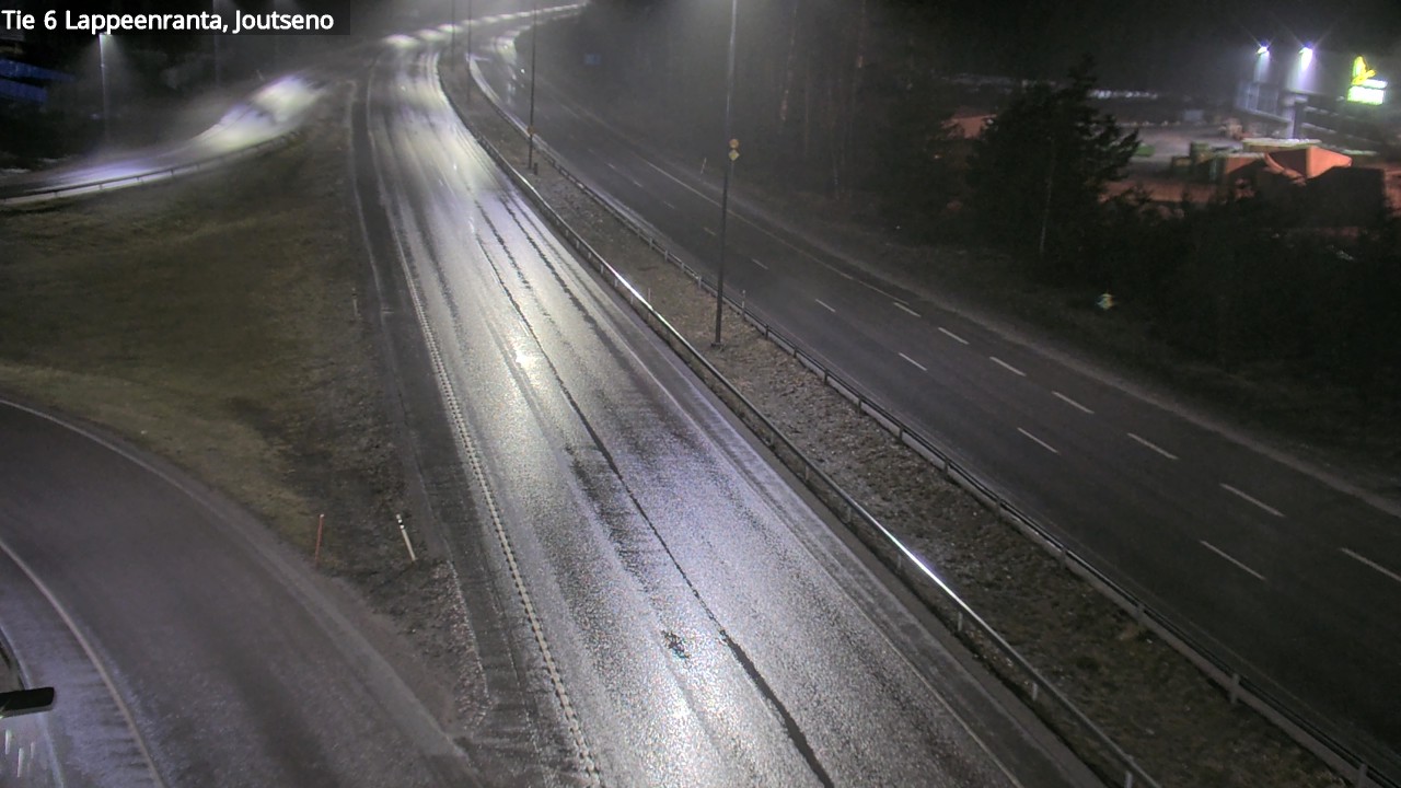 Weather Camera Image Väg 6 Villmanstrand, jotseno, Lappeenranta, Etelä-Karjala