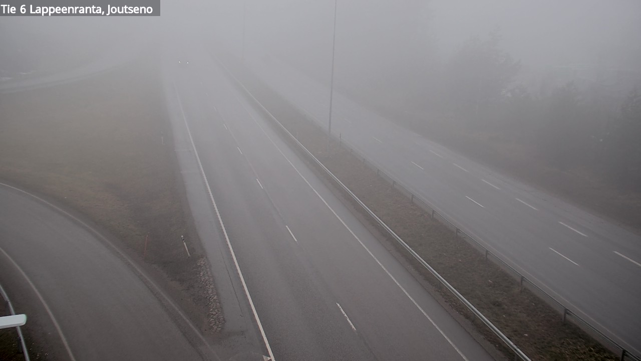 Weather Camera Image Väg 6 Villmanstrand, jotseno, Lappeenranta, Etelä-Karjala