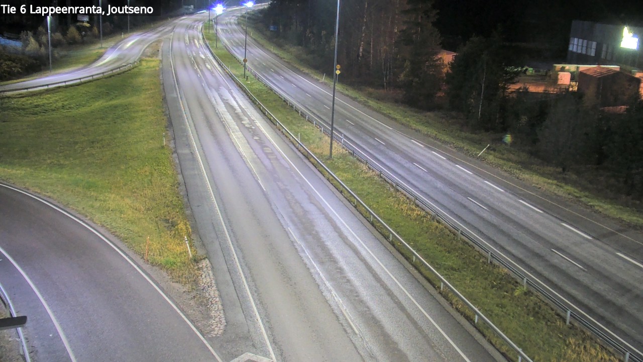Weather Camera Image Väg 6 Villmanstrand, jotseno, Lappeenranta, Etelä-Karjala