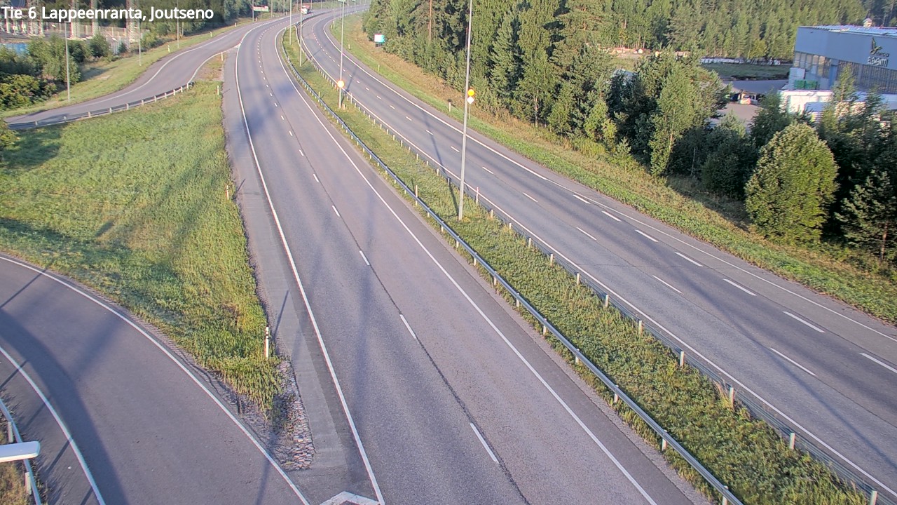 Weather Camera Image Road 6 Lappeenranta, Joutseno, Lappeenranta, Etelä-Karjala