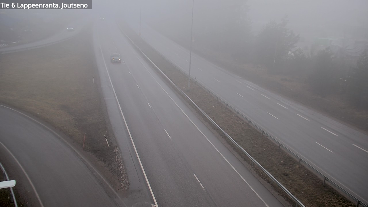 Weather Camera Image Väg 6 Villmanstrand, jotseno, Lappeenranta, Etelä-Karjala