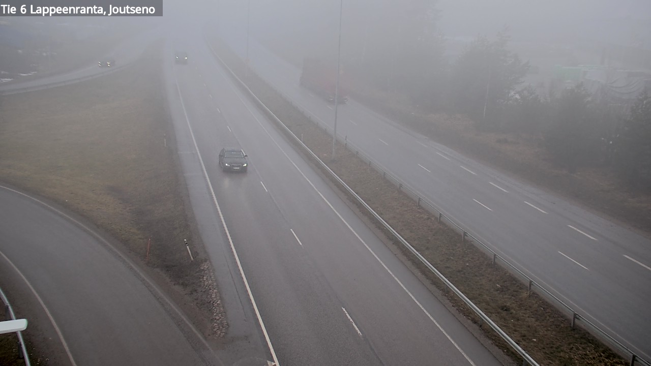 Weather Camera Image Väg 6 Villmanstrand, jotseno, Lappeenranta, Etelä-Karjala