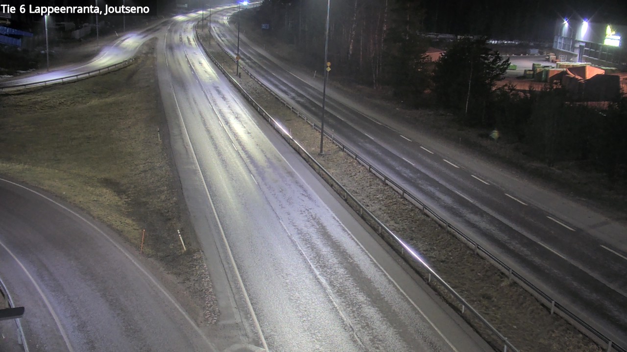 Weather Camera Image Väg 6 Villmanstrand, jotseno, Lappeenranta, Etelä-Karjala