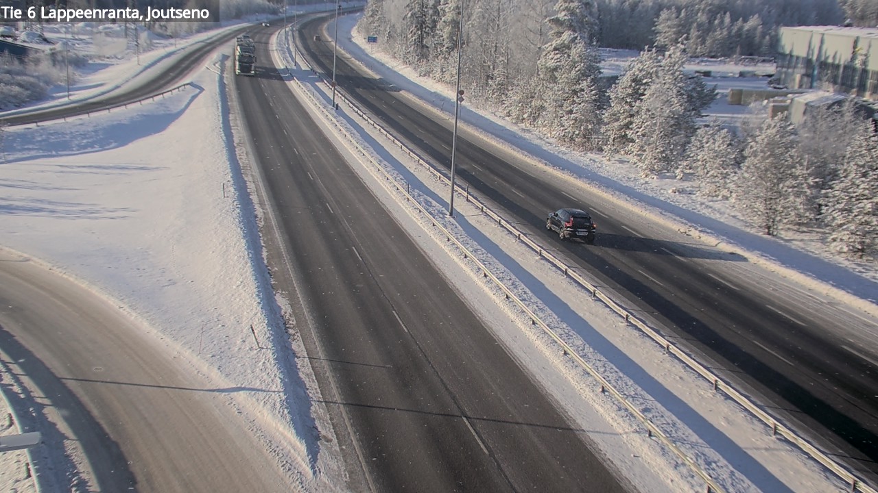 Weather Camera Image Road 6 Lappeenranta, Joutseno, Lappeenranta, Etelä-Karjala
