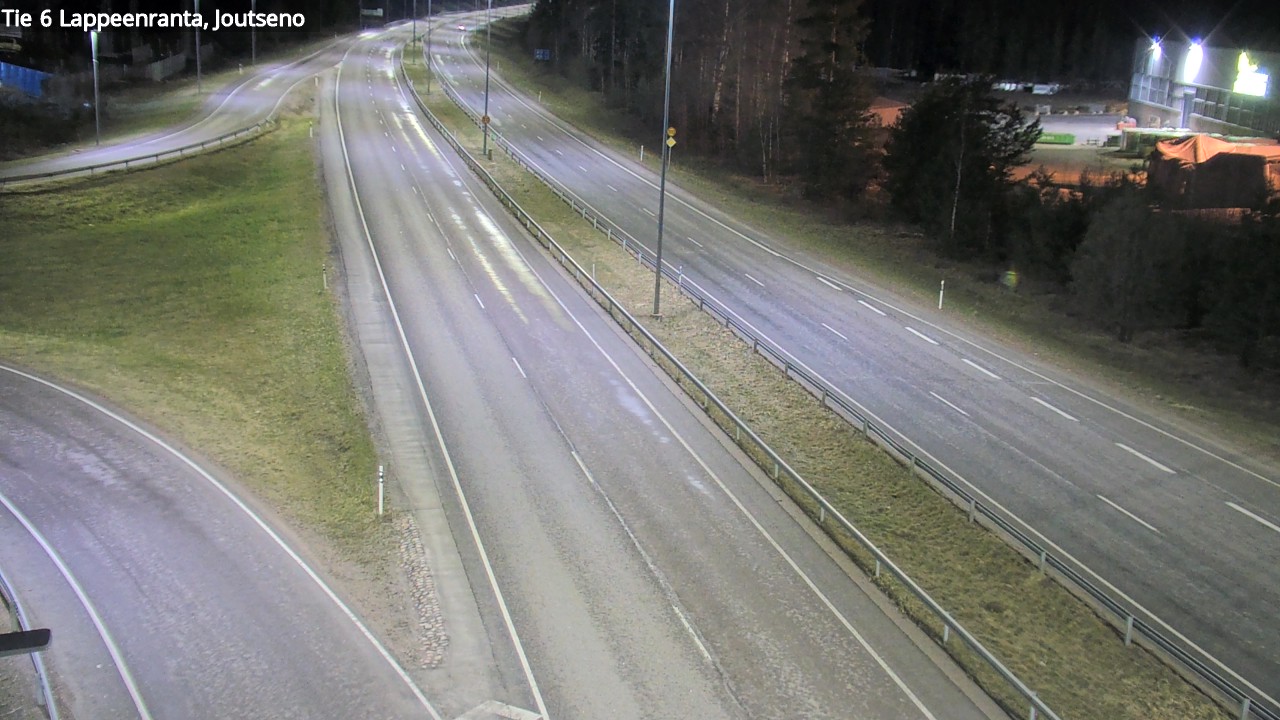 Weather Camera Image Väg 6 Villmanstrand, jotseno, Lappeenranta, Etelä-Karjala