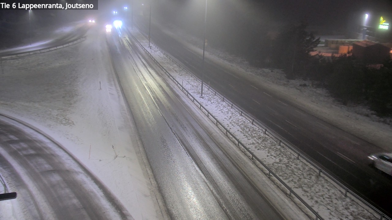 Weather Camera Image Road 6 Lappeenranta, Joutseno, Lappeenranta, Etelä-Karjala