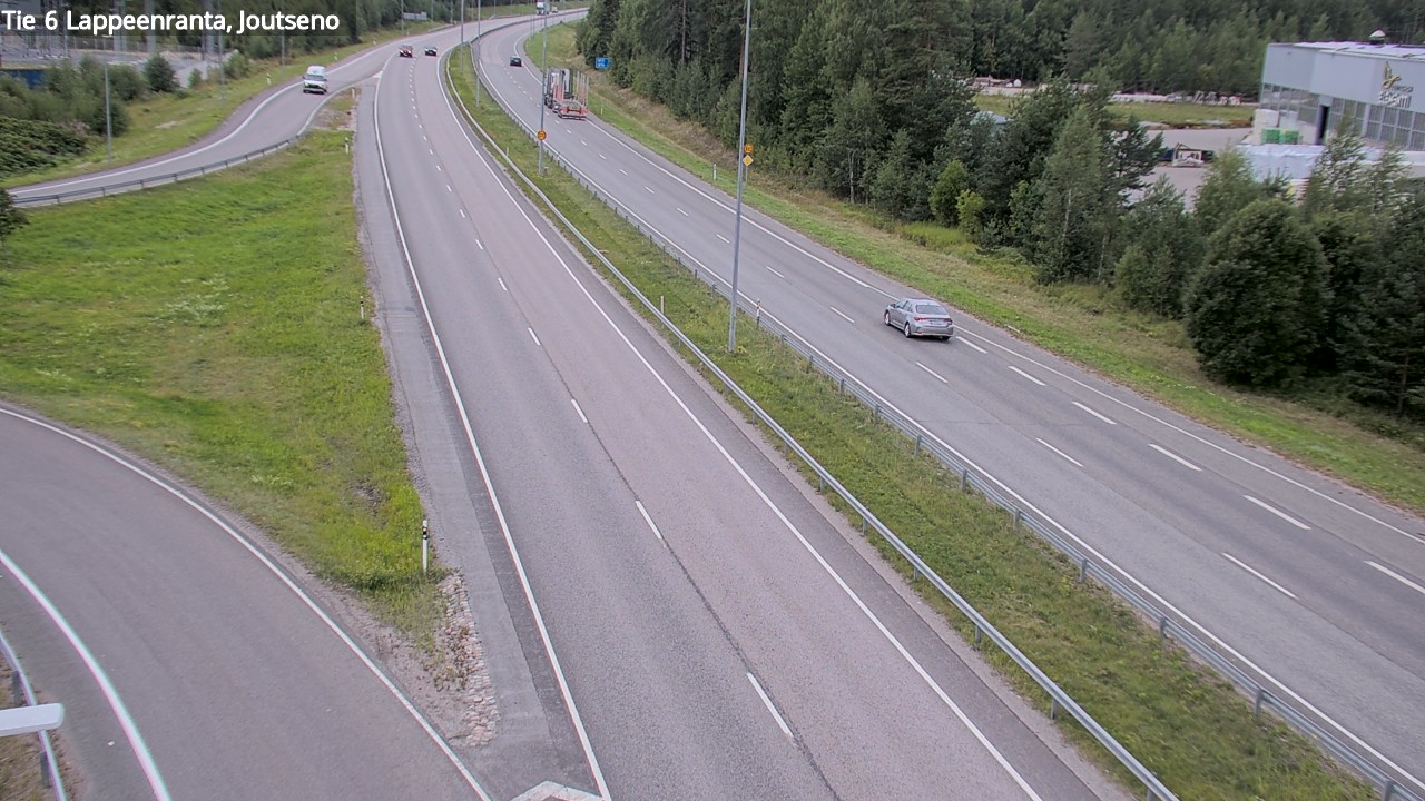 Weather Camera Image Road 6 Lappeenranta, Joutseno, Lappeenranta, Etelä-Karjala