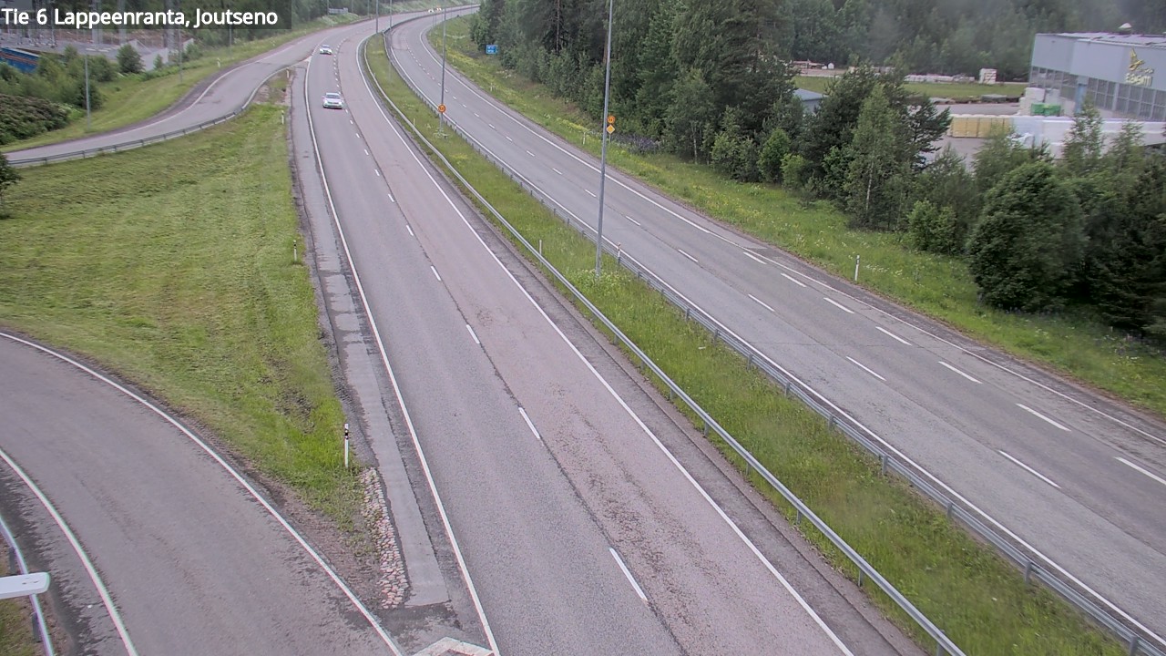 Weather Camera Image Väg 6 Villmanstrand, jotseno, Lappeenranta, Etelä-Karjala