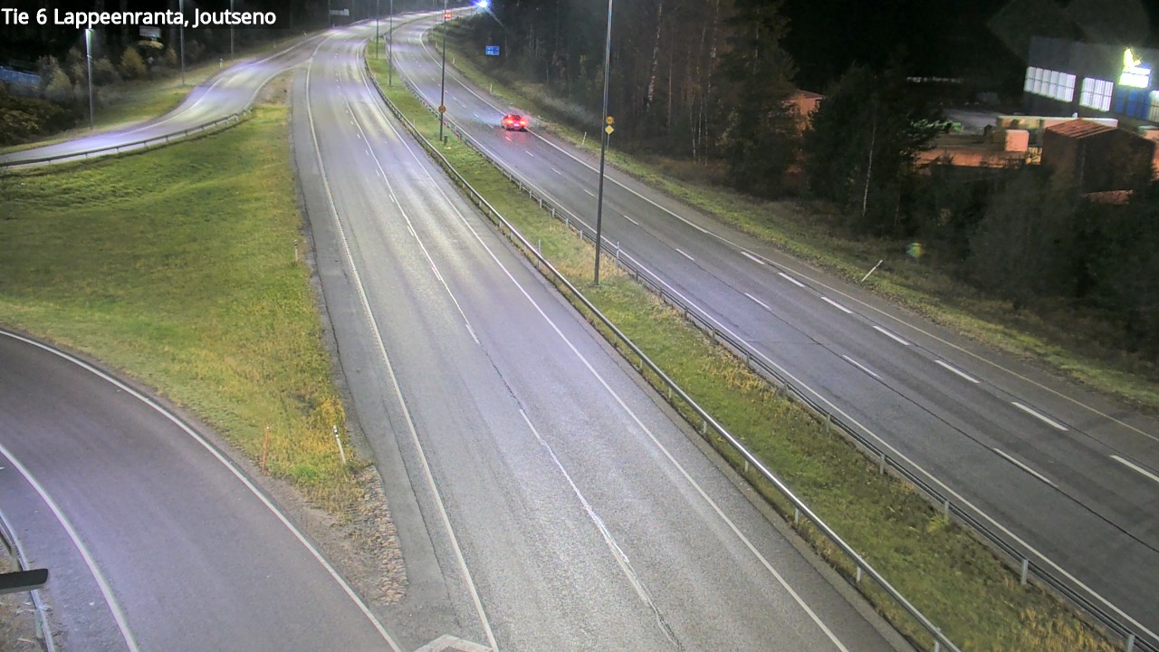 Weather Camera Image Road 6 Lappeenranta, Joutseno, Lappeenranta, Etelä-Karjala