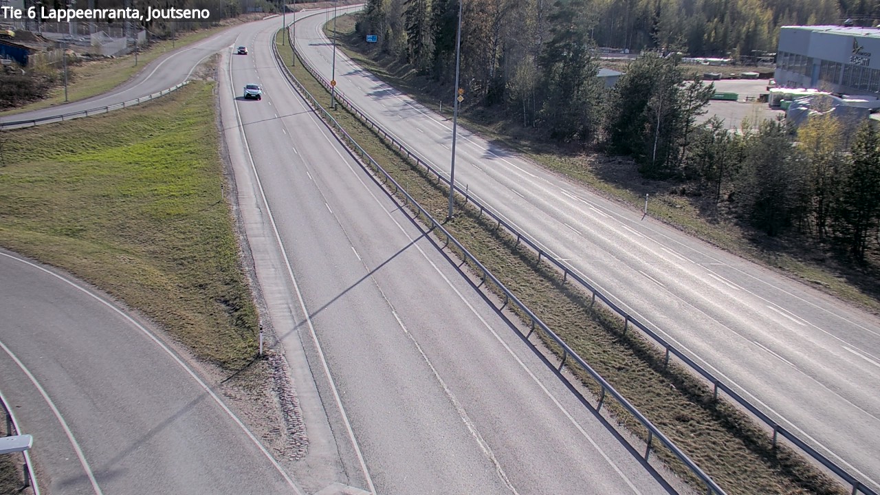 Weather Camera Image Väg 6 Villmanstrand, jotseno, Lappeenranta, Etelä-Karjala