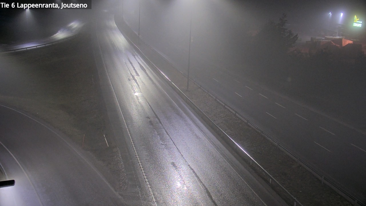 Weather Camera Image Väg 6 Villmanstrand, jotseno, Lappeenranta, Etelä-Karjala