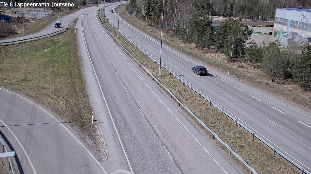 Weather Camera Image Väg 6 Villmanstrand, jotseno, Lappeenranta, Etelä-Karjala