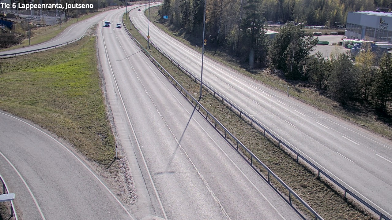Weather Camera Image Väg 6 Villmanstrand, jotseno, Lappeenranta, Etelä-Karjala