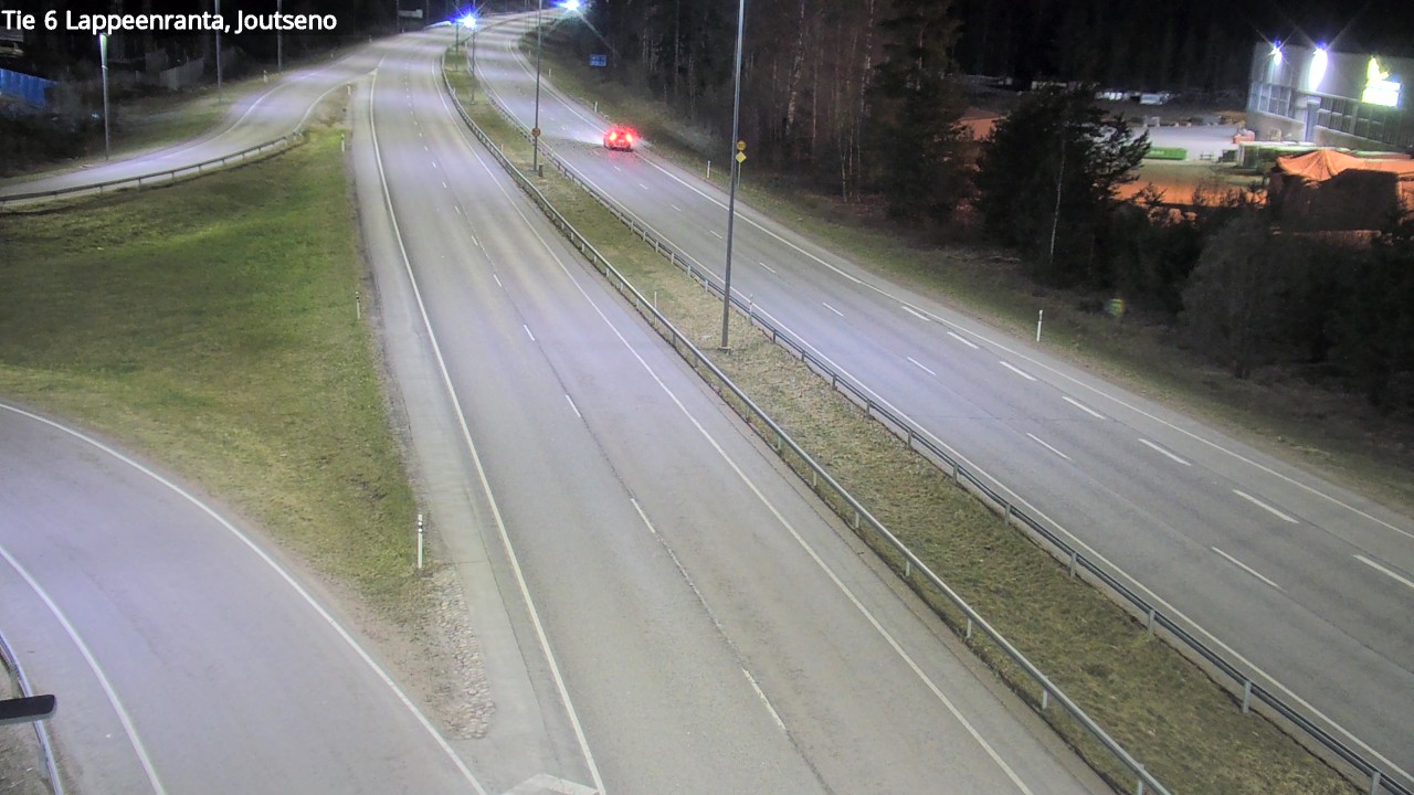 Weather Camera Image Väg 6 Villmanstrand, jotseno, Lappeenranta, Etelä-Karjala
