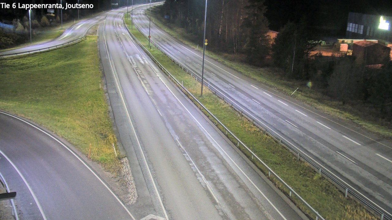 Weather Camera Image Väg 6 Villmanstrand, jotseno, Lappeenranta, Etelä-Karjala