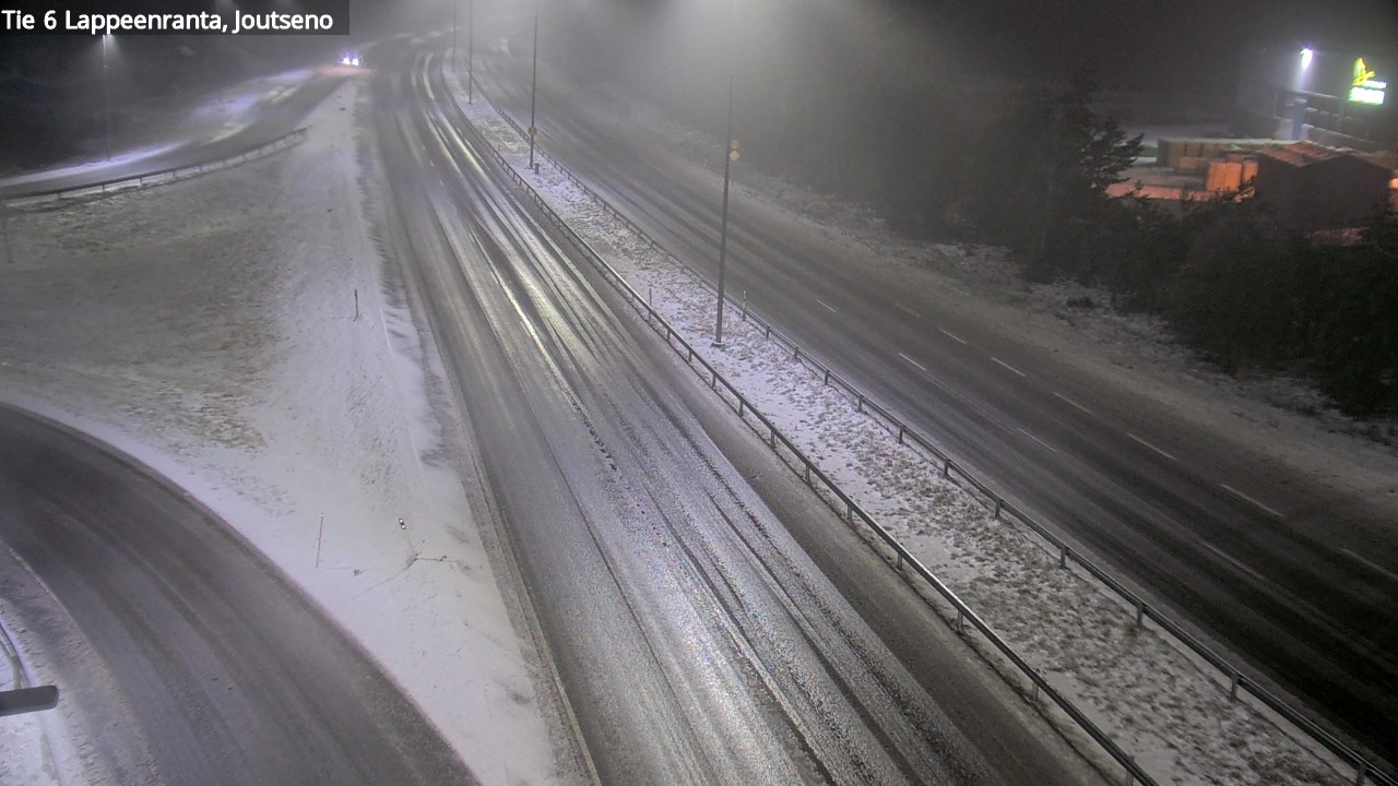 Weather Camera Image Road 6 Lappeenranta, Joutseno, Lappeenranta, Etelä-Karjala