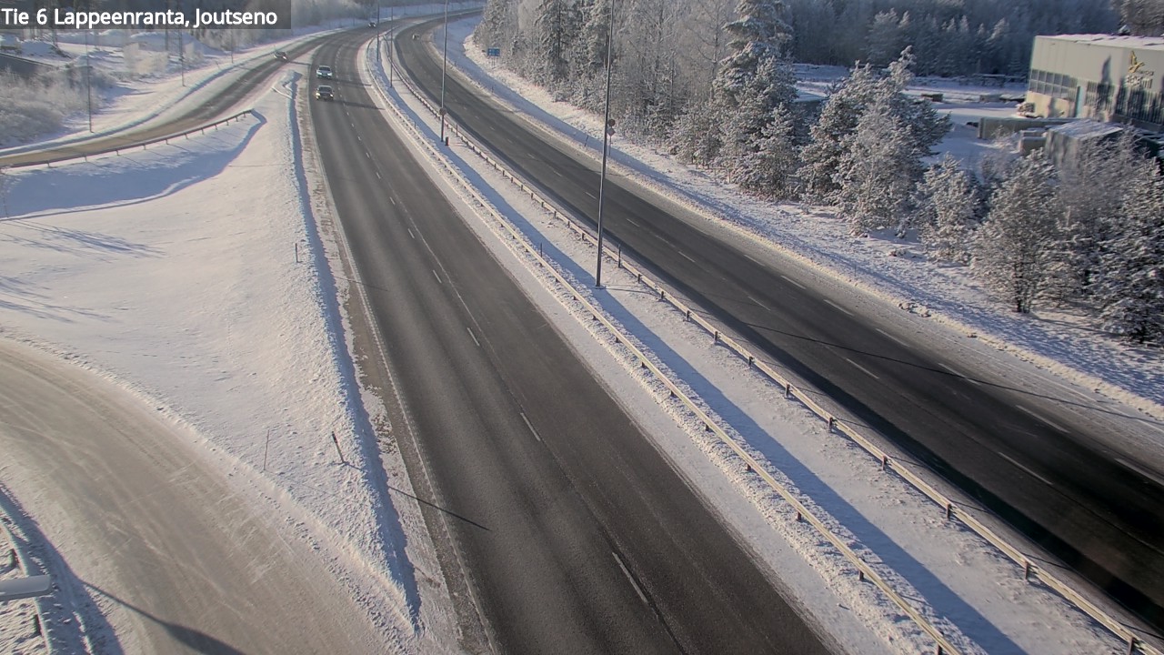 Weather Camera Image Road 6 Lappeenranta, Joutseno, Lappeenranta, Etelä-Karjala