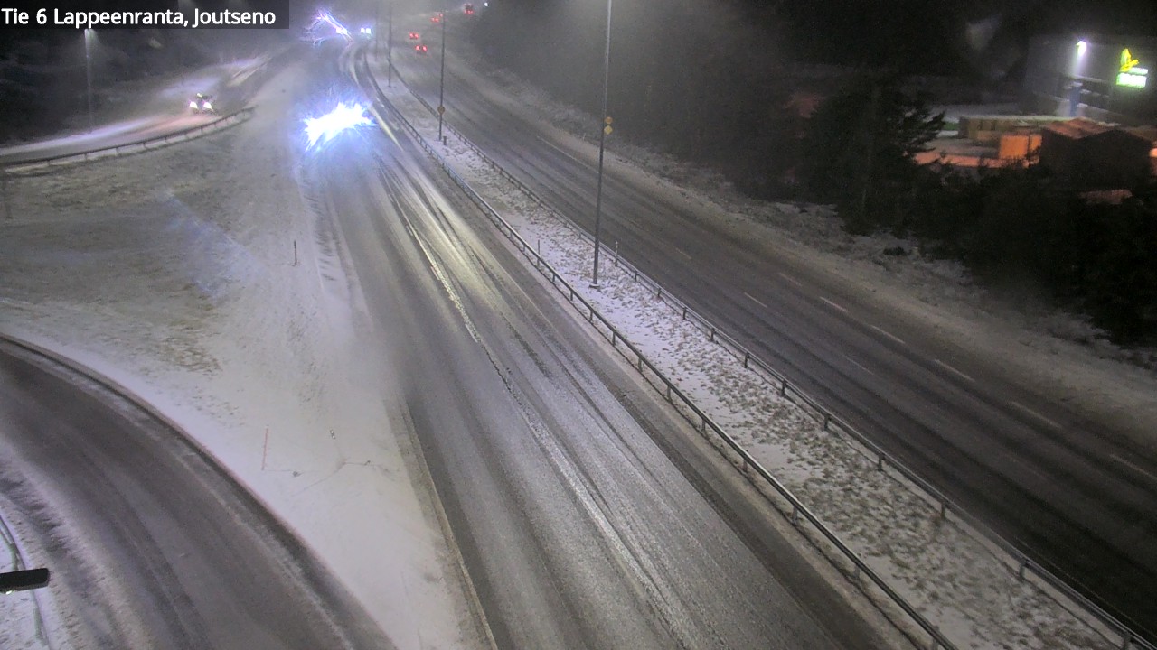 Weather Camera Image Road 6 Lappeenranta, Joutseno, Lappeenranta, Etelä-Karjala