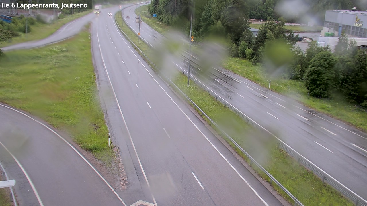Weather Camera Image Road 6 Lappeenranta, Joutseno, Lappeenranta, Etelä-Karjala