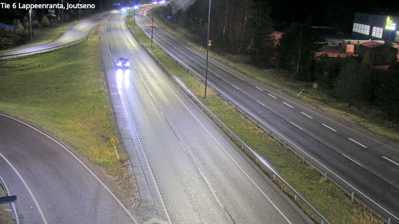 Weather Camera Image Road 6 Lappeenranta, Joutseno, Lappeenranta, Etelä-Karjala